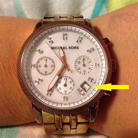 michael kors fake watch how to tell|how to spot a michael kors watch.